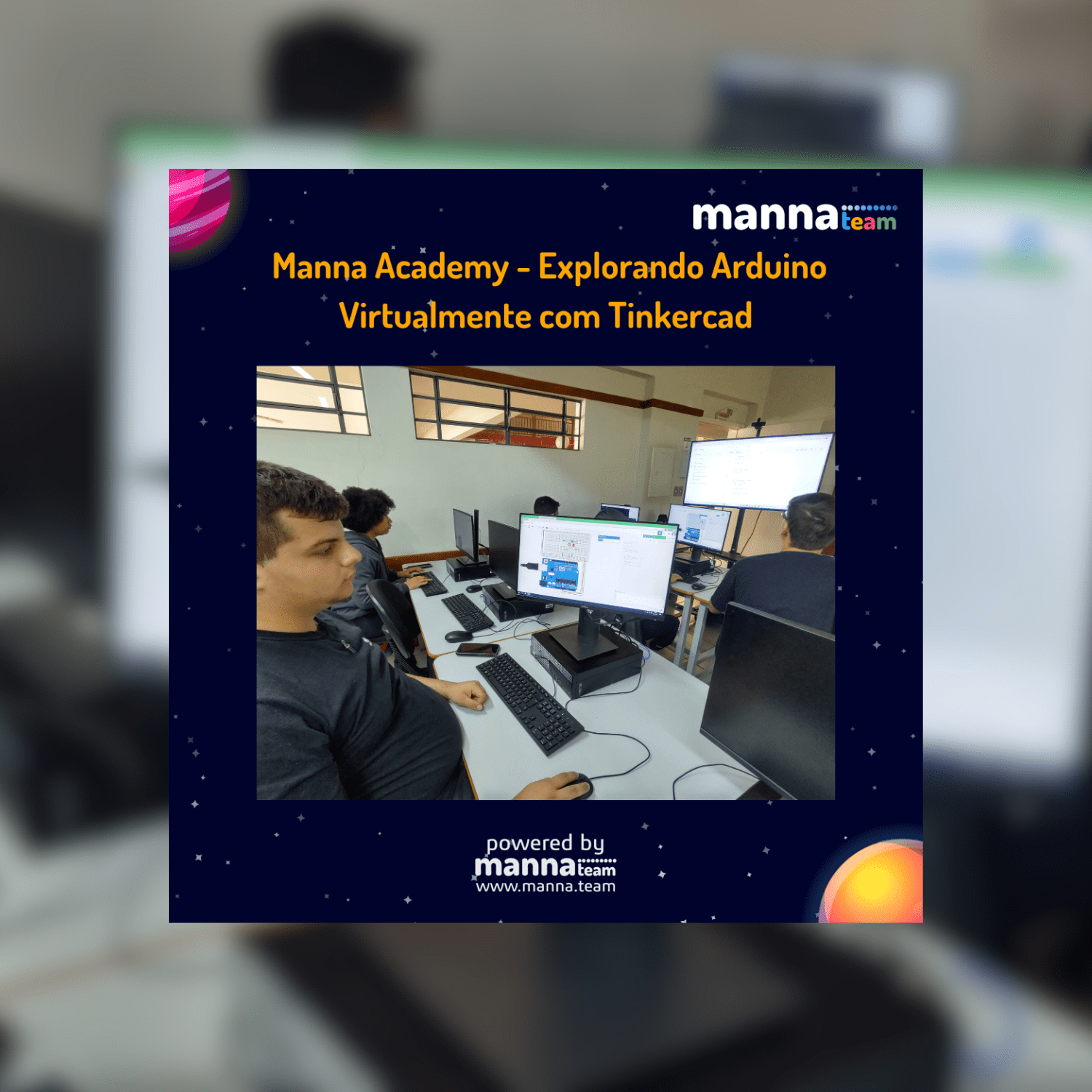Manna Academy - Explorando Arduino com Thinkercad
