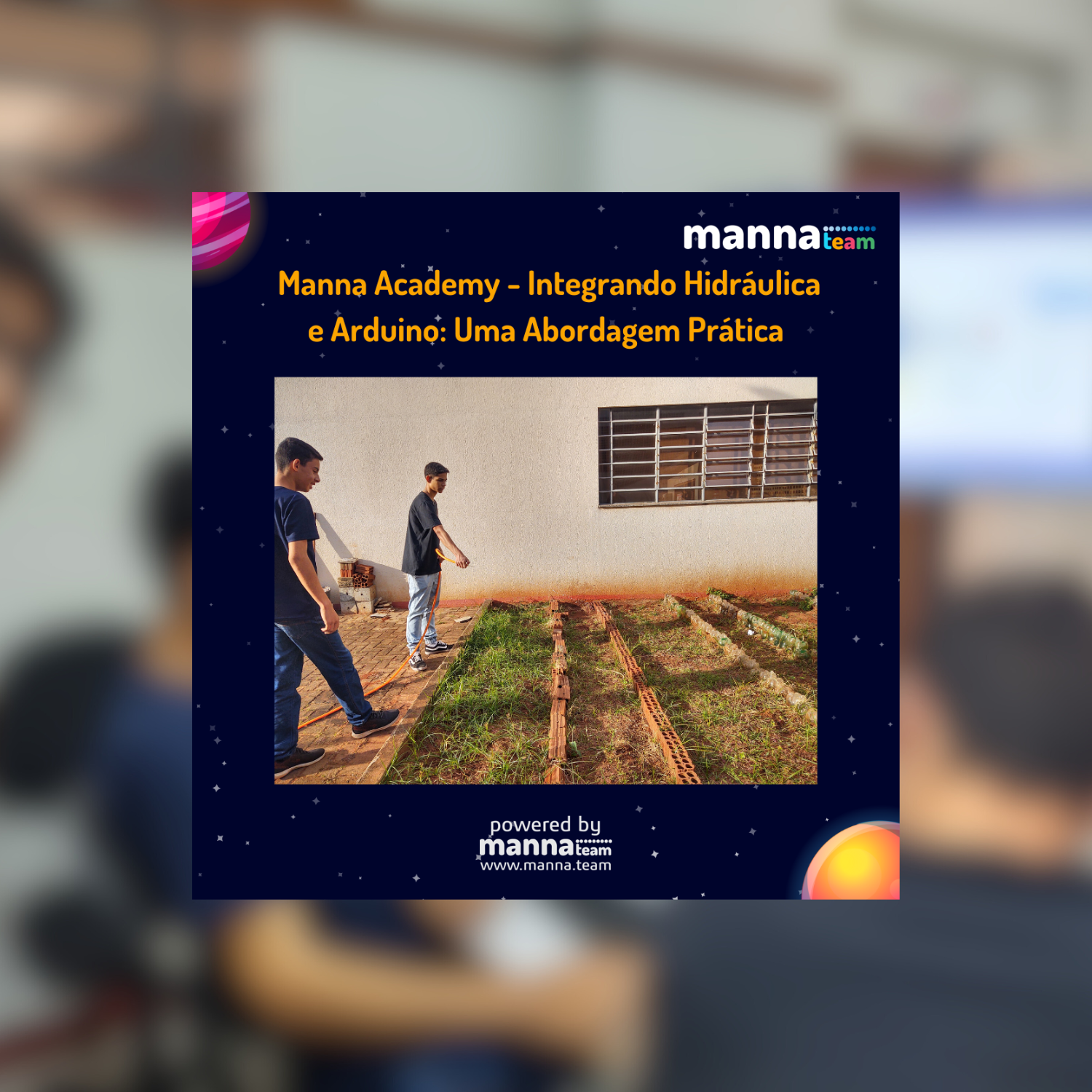 Manna Academy - Integrando Hidráulica e Arduino