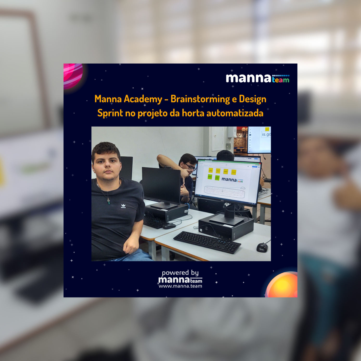 Manna Academy - Brainstorm e Design Sprint