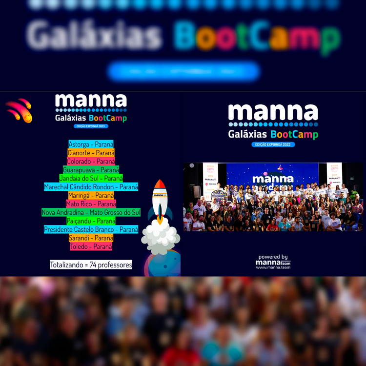 Manna Galaxias Bootcamp 2023: O Futuro Agora!