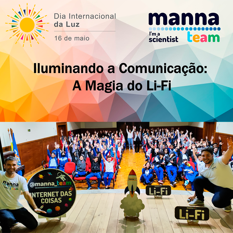Manna_team celebra o Dia Internacional da luz